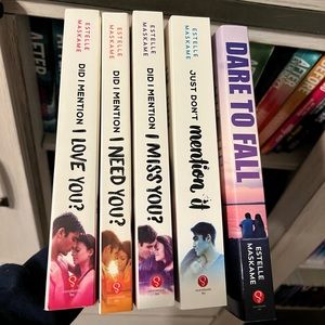 Estelle Maskame Books Did I mention I love you series & Dare to Fall